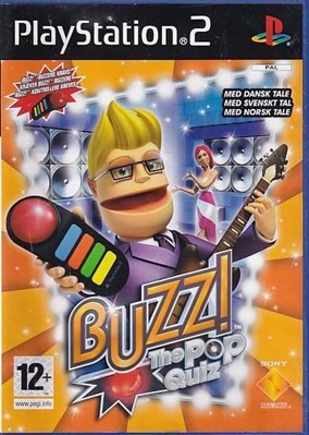 Buzz! The Pop Quiz - PS2 (B Grade) (Genbrug)